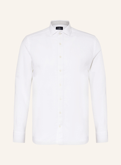 HACKETT LONDON Hemd Tailored Fit mit Leinen