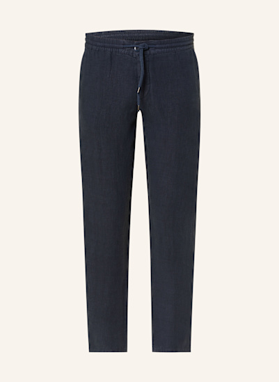 ALBERTO Leinenhose HOUSE im Jogging-Stil Tapered Fit