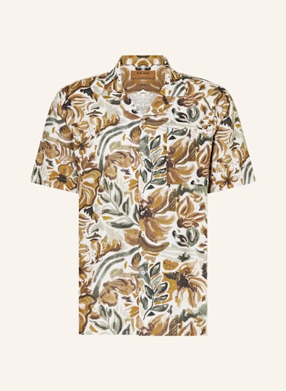 MOS MOSH Gallery Resorthemd MMGBABEL Comfort Fit mit Leinen