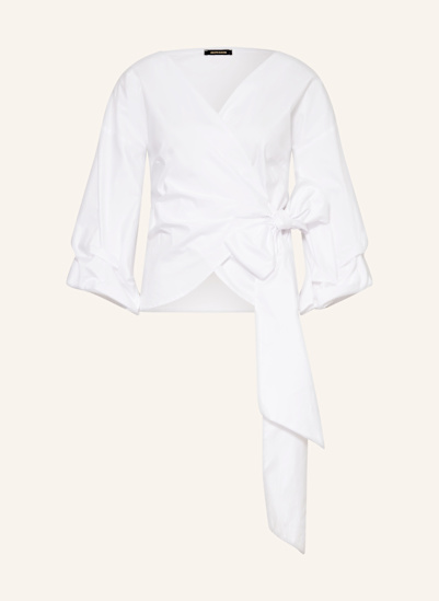 MORE & MORE Wickelbluse mit 3/4-Arm