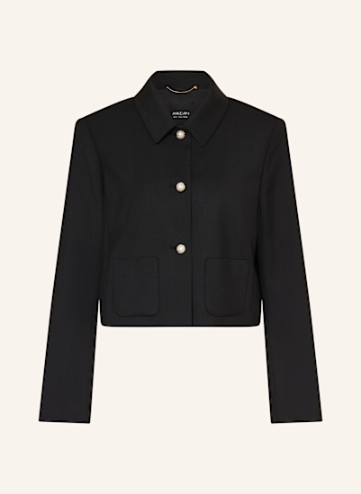 MARC CAIN Kastenjacke mit Schmuckperlen