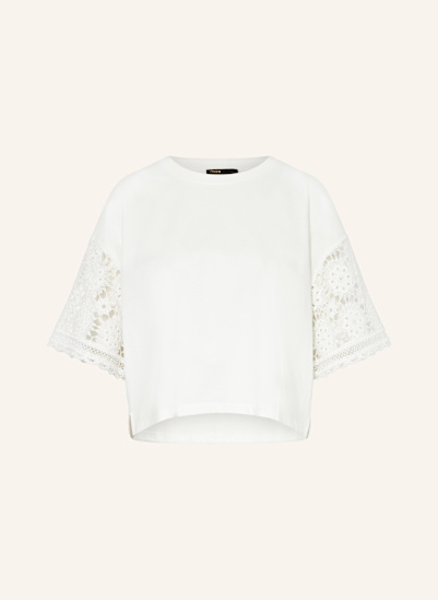 maje T-Shirt mit Spitze