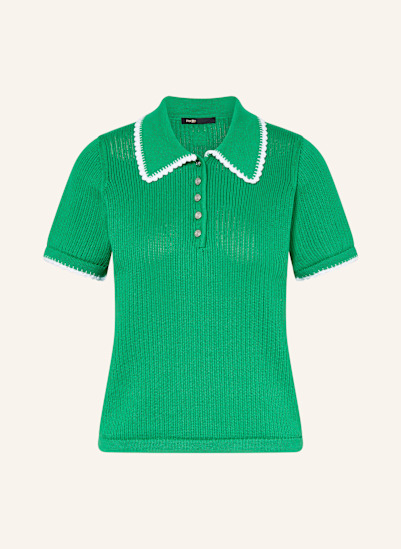 maje Strick-Poloshirt