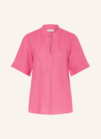 Marc O'Polo Blusenshirt im Materialmix mit Leinen