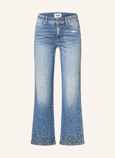 CAMBIO Jeans FRANCESA mit Schmucksteinbesatz