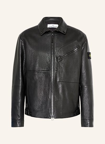 STONE ISLAND Lederjacke