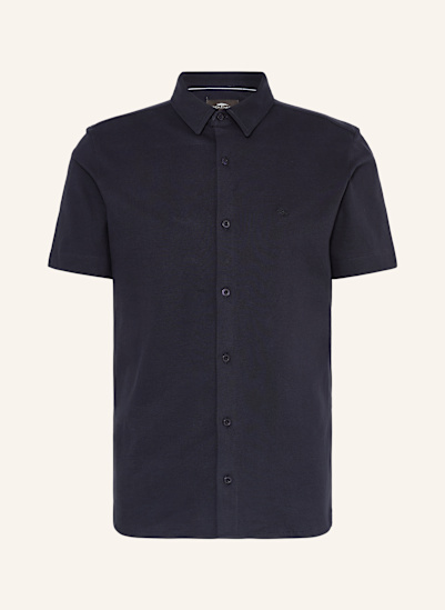 FYNCH-HATTON Kurzarm-Hemd Slim Fit aus Jersey