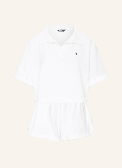 POLO RALPH LAUREN Set: Frottee-Poloshirt und Frotteeshorts