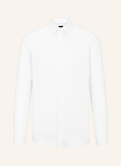 BOSS Leinenhemd HANK Slim Fit