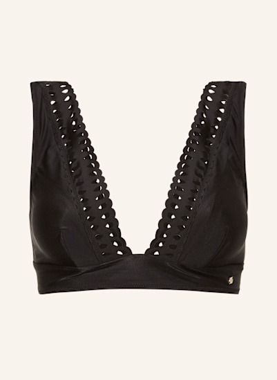 BOSS Bralette-Bikini-Top EYELET mit UV-Schutz 50+