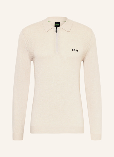 BOSS Strick-Poloshirt MOMENTUM_LITE