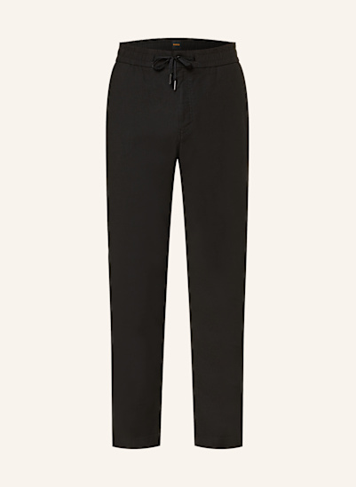 BOSS Hose SANDERSON Straight Fit mit Leinen