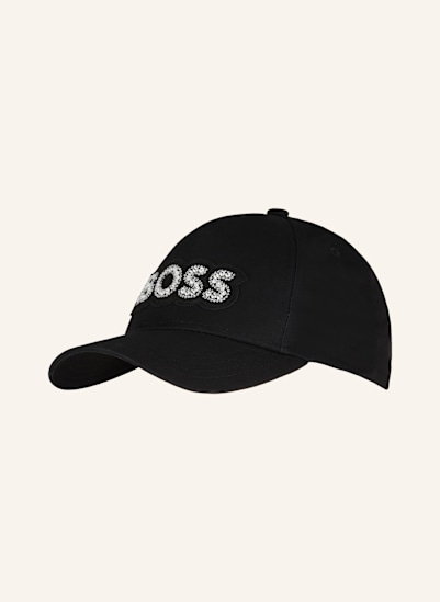 BOSS Cap LILYAN mit Schmucksteinen