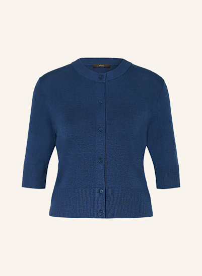 windsor. Silk cardigan with 3/4 sleeves