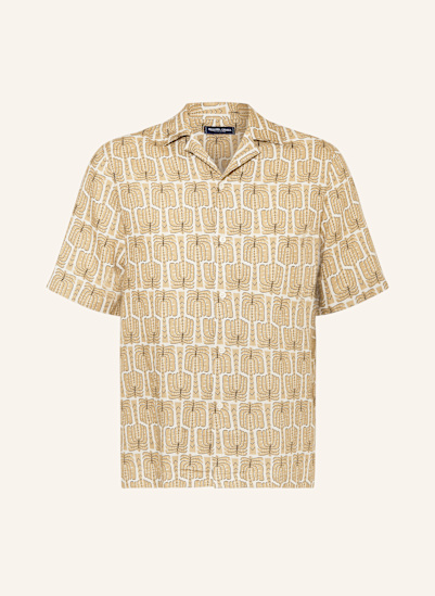 FRESCOBOL CARIOCA Resorthemd ROBERTO Comfort Fit aus Leinen