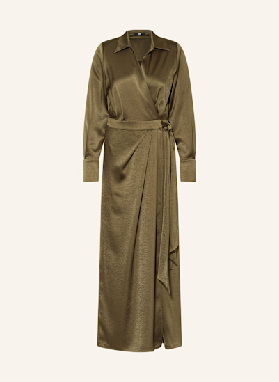 RIANI Wickelkleid aus Satin