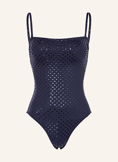 VILEBREQUIN Bandeau-Badeanzug RELIEF SPARKLING FACETTE