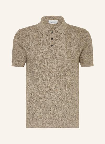 PROFUOMO Knitted polo shirt regular fit
