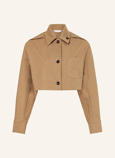 Max Mara Cropped-Jacke SMALTO
