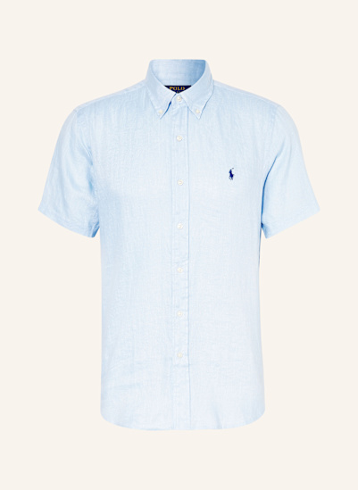 POLO RALPH LAUREN Kurzarm-Hemd Custom Fit aus Leinen