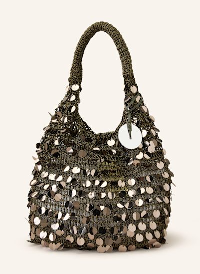 JW ANDERSON Schultertasche mit Pouch und Pailletten