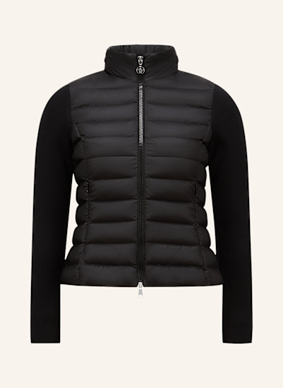 MONCLER Daunenjacke im Materialmix