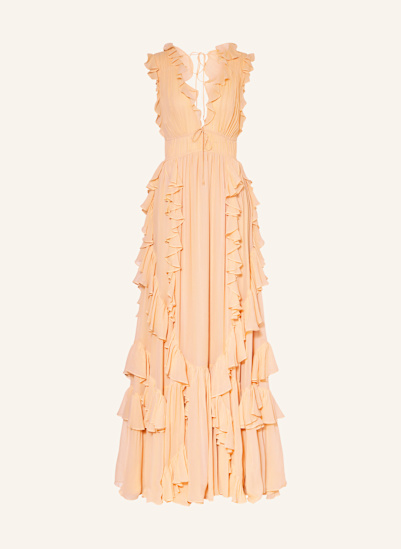 ULLA JOHNSON Seidenkleid FLORELLA mit Volants