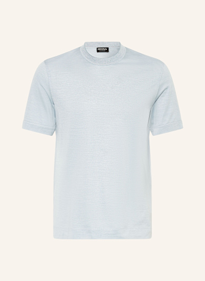 ZEGNA T-shirt with silk