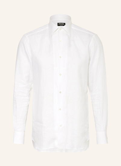 ZEGNA Leinenhemd Regular Fit
