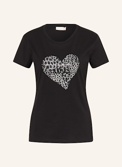 LIU JO T-Shirt mit Schmucksteinen