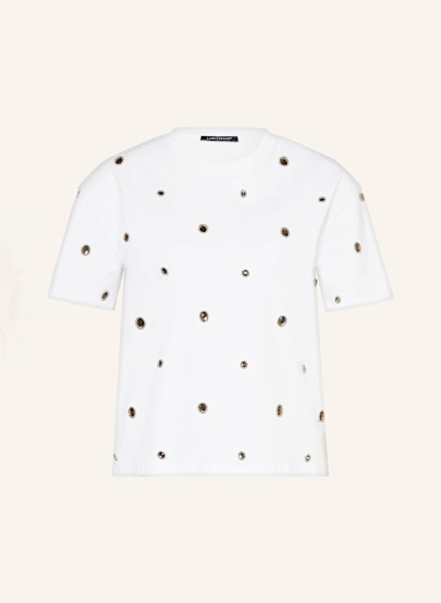 LUISA CERANO T-Shirt mit Schmucksteinen