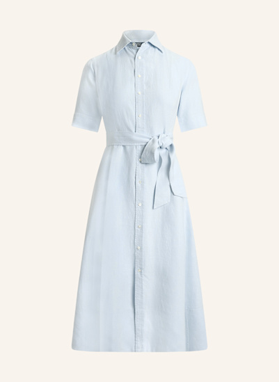 POLO RALPH LAUREN Hemdblusenkleid aus Leinen