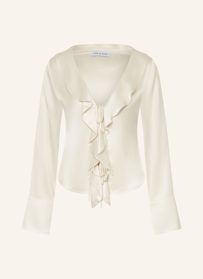MRS & HUGS Satinbluse mit Volants