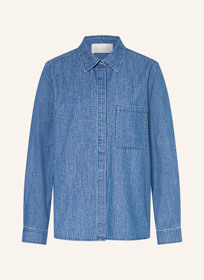 Juvia Hemdbluse BIRGA in Jeansoptik