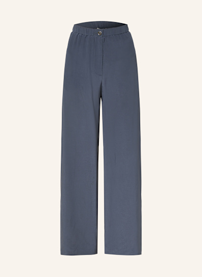 COS Silk trousers in jogging style