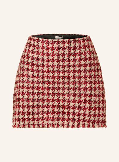 LIU JO Tweed-Rock mit Glitzergarn