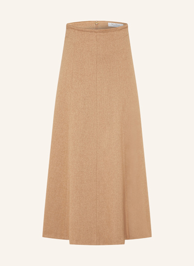 Max Mara Strickrock GENEVE aus Kamelhaar