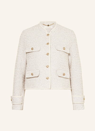 CATNOIR Bouclé-Kastenjacke mit Glitzergarn