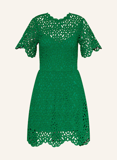 maje Häkelkleid mit Cut-outs