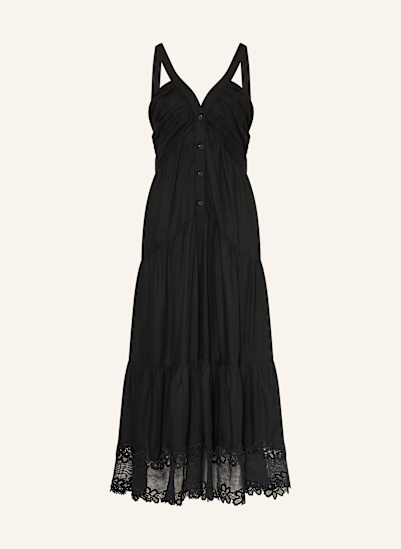 CLAUDIE PIERLOT Kleid mit Lochspitze