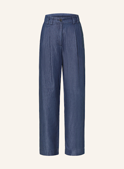 Marc O'Polo Wide leg trousers in denim look