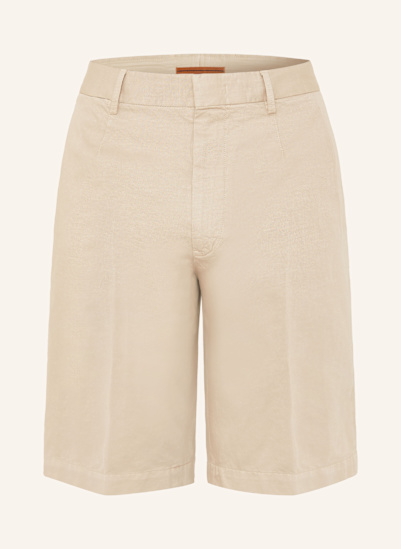 ZEGNA Chinoshorts mit Leinen