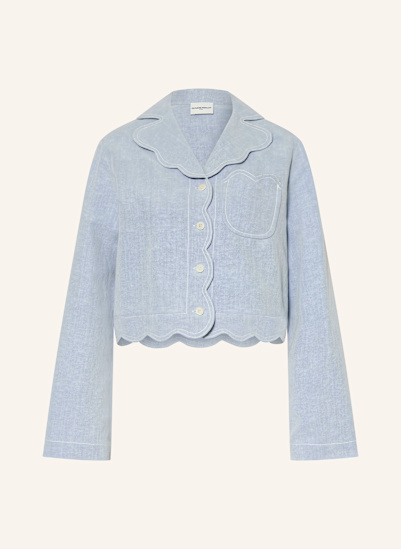 CLAUDIE PIERLOT Bluse mit Leinen
