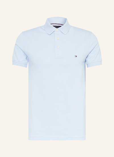TOMMY HILFIGER Piqué-Poloshirt Slim Fit