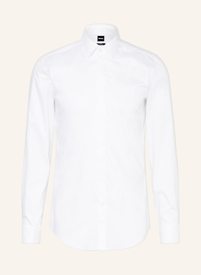 BOSS Hemd HANK Slim Fit mit Umschlagmanschette
