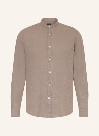 BOSS Leinenhemd RACE Regular Fit