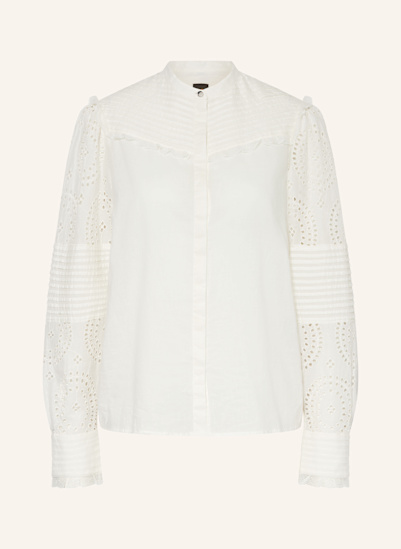 BOSS Bluse BEBRODY mit Lochspitze