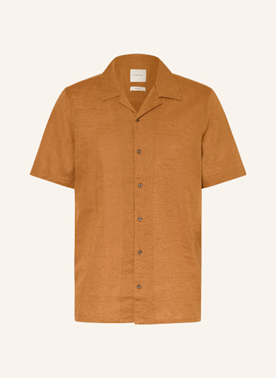 Calvin Klein Resorthemd Regular Fit mit Leinen
