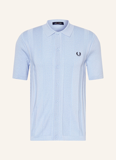 FRED PERRY Strickhemd Regular Fit
