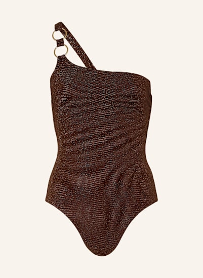 JETS Australia One-Shoulder-Badeanzug TIRARI mit Glitzergarn